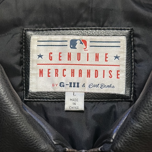 Genuine Merchandise Vintage New York Yankees Leather Jacket - Picture 4 of 16